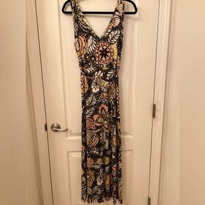 Beautiful print maxi dress